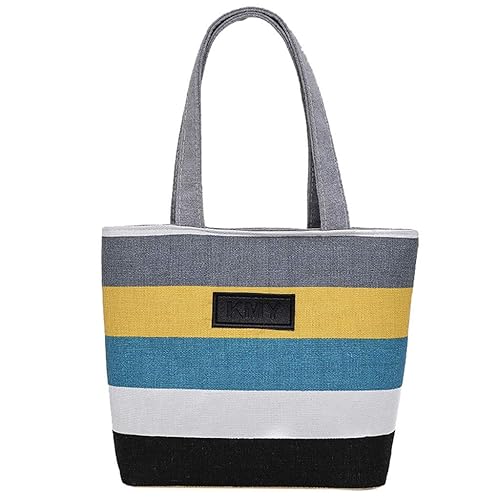 Pwtchenty-Bolso de mano Lona Bolsos Moda Salvaje Viaje Color ...