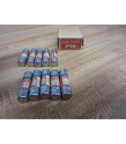 Fusibile Bussmann BAF-5 (5A 250V) Azione Rapida Per Elettronica