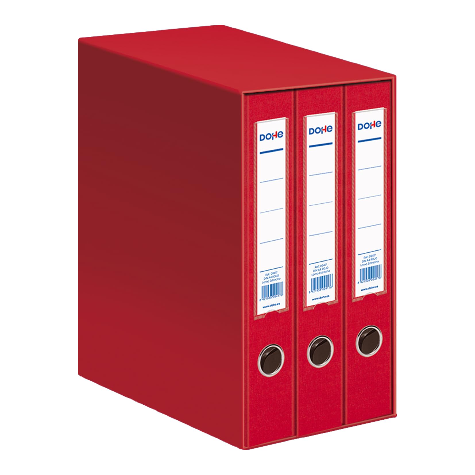 Dohe Archicolor - Module 3 Lever Arch Folders A4 – Red