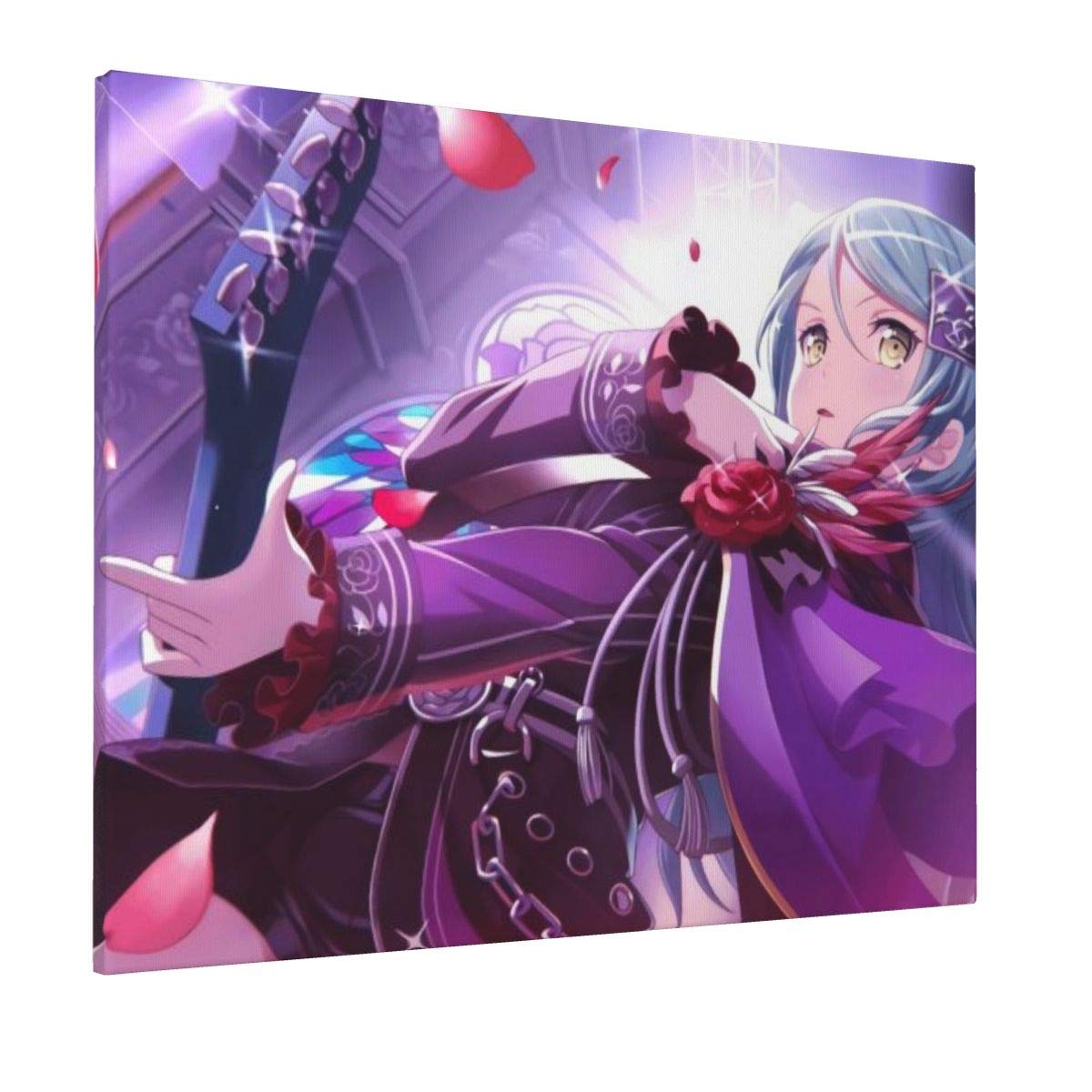 Bang Dream-Sayo Hikawa Painting 16x20in Frameless Decorative Painting Poster Wall Art Lines Wall Art