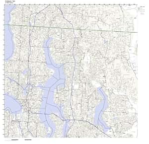 Amazon.com: Kirkland, WA ZIP Code Map Not Laminated: Home ... Amazon.com: Kirkland, WA ZIP Code Map Not Laminated: Home ... on Kirkland Wa Map id=43983