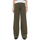 PAIGE Women's Rumi Pants Vintage Dark Chartreuse