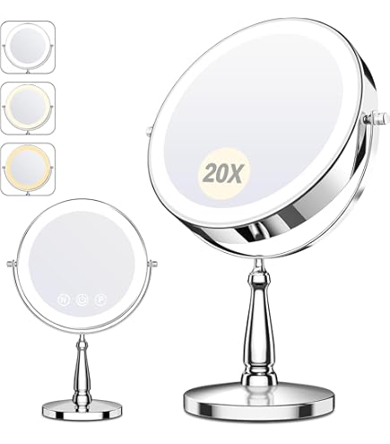 Miroir Glamlite X Chucky – Édition Good Guys, Jaune, Horreur, Neuf 2024