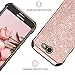 BENTOBEN Galaxy J7 2017 Case, Galaxy J7 V Case, Galaxy J7 Prime /J7 Perx /J7 Sky Pro, Galaxy Halo Case, Sparkly Bling Glitter Shockproof Hybrid Phone Case Cover for Samsung Galaxy J7 2017, Rose Gold