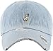 KBSV-061 LDM Praying Hands Vintage Rosary Distressed Dad Hat Baseball Cap Polo Style Adjustable