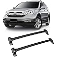 2PCS Black Roof Rack Crossbars Replacement for CR-V 2.4L 4Doors 2007-2011 AZHZ Aluminum Alloy Roof Rack Crossbars