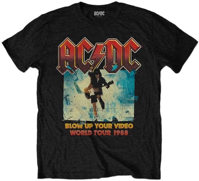 acdc blow up your video t shirt