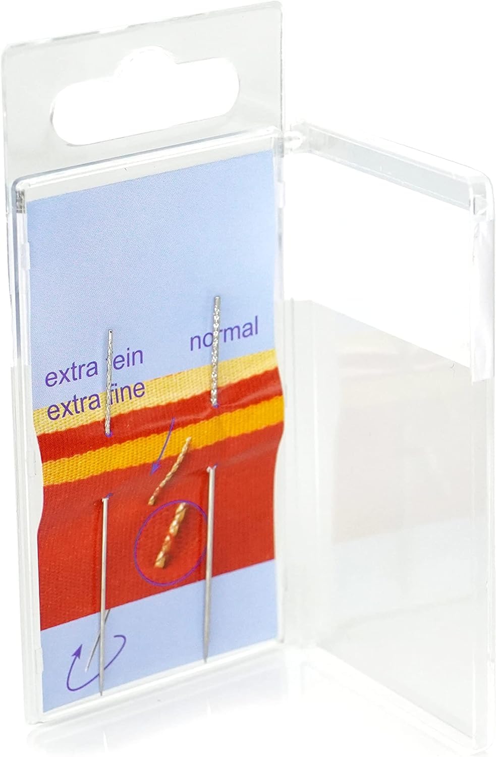 TSL Snag Wizard Needles, Silver, 2-Piece, 10.5 x 5 x 0.5 cm