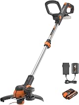 WORX WG163E.1 20V Cordless 30cm Line Trimmer with Battery and Charger