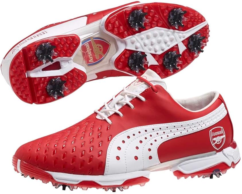 Puma Golf Neo Lux Limited Edition Arsenal Golf Shoes 2014 Mens Red