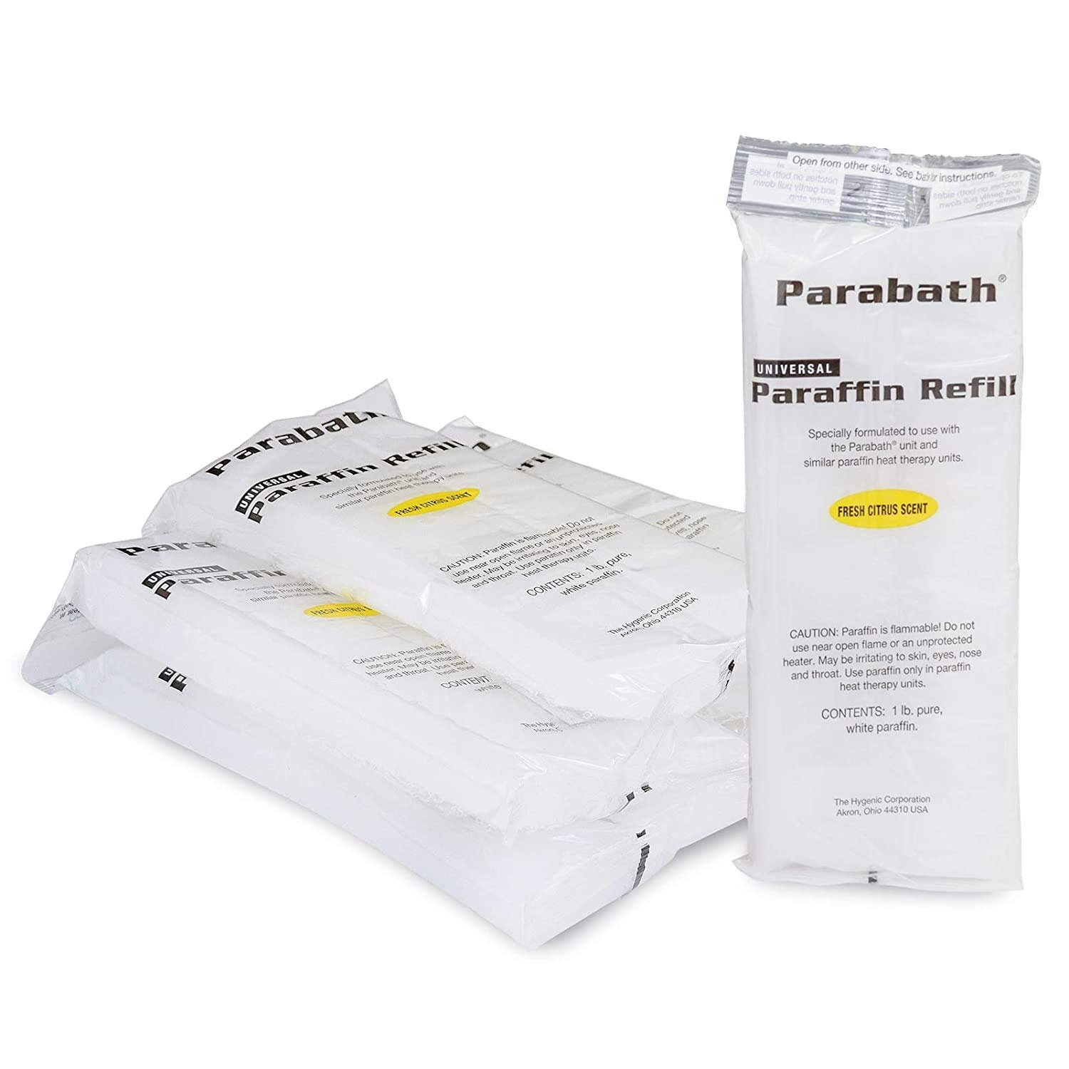 Parabath Paraffin Wax Refill, Bulk 6 lbs of Unscented Paraffin in 1 Pound Bags for Hands & Feet, Use in TheraBand Paraffin Wax Heating Bath, Low Melt Wax for Heat Therapy Pain Relief: Clothing