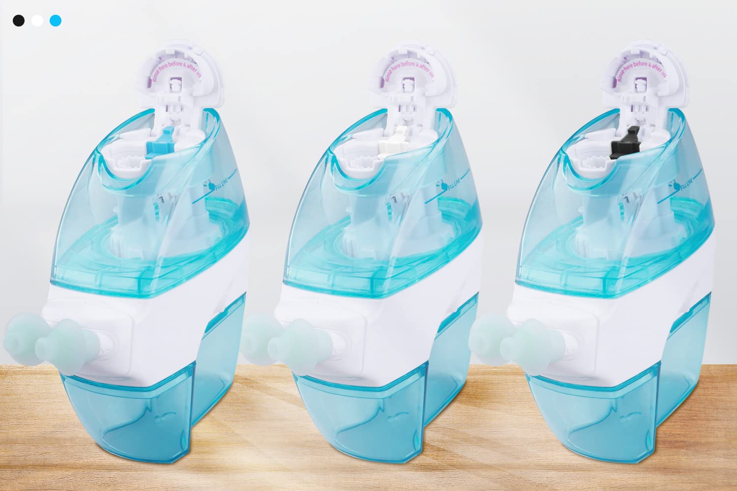 Silicone Saltwater Pods Refills Accessories Compatible with Navage Nasal Care - Save Saltwater Pods for Easy Operation (10 Pack-Blue)