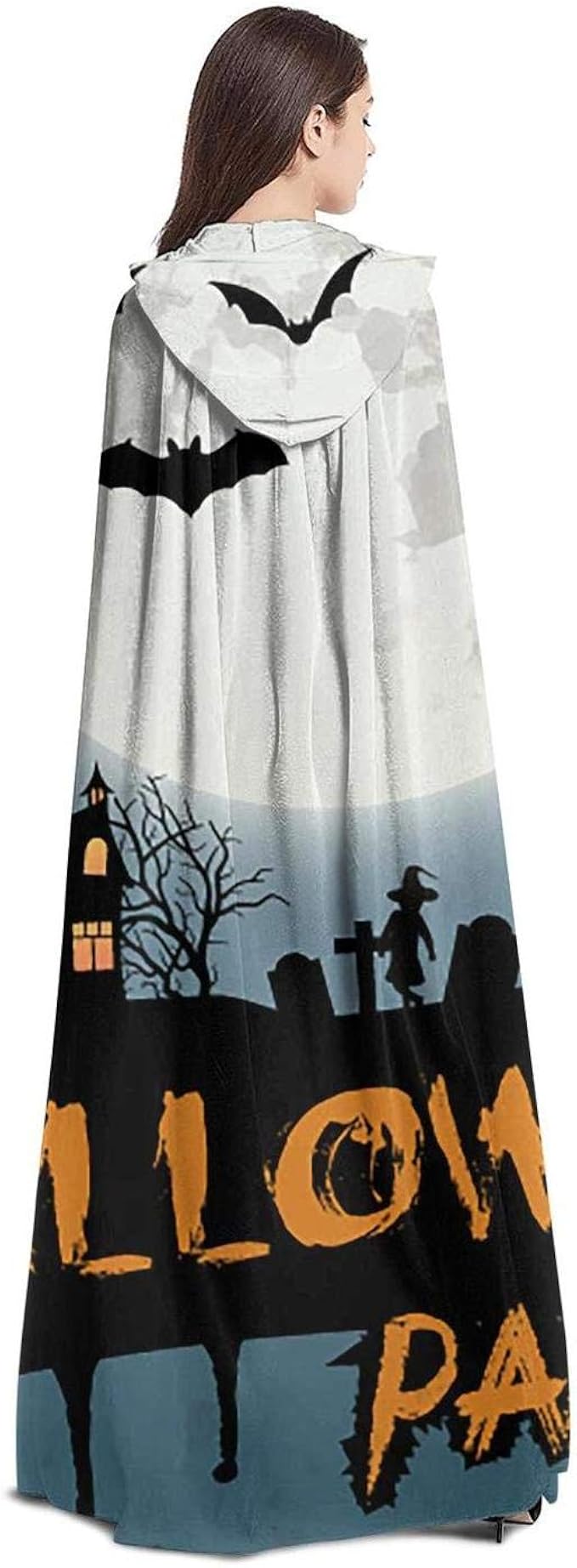 PROGIFToO Happy Halloween Vampire Unisex Full Length Hooded