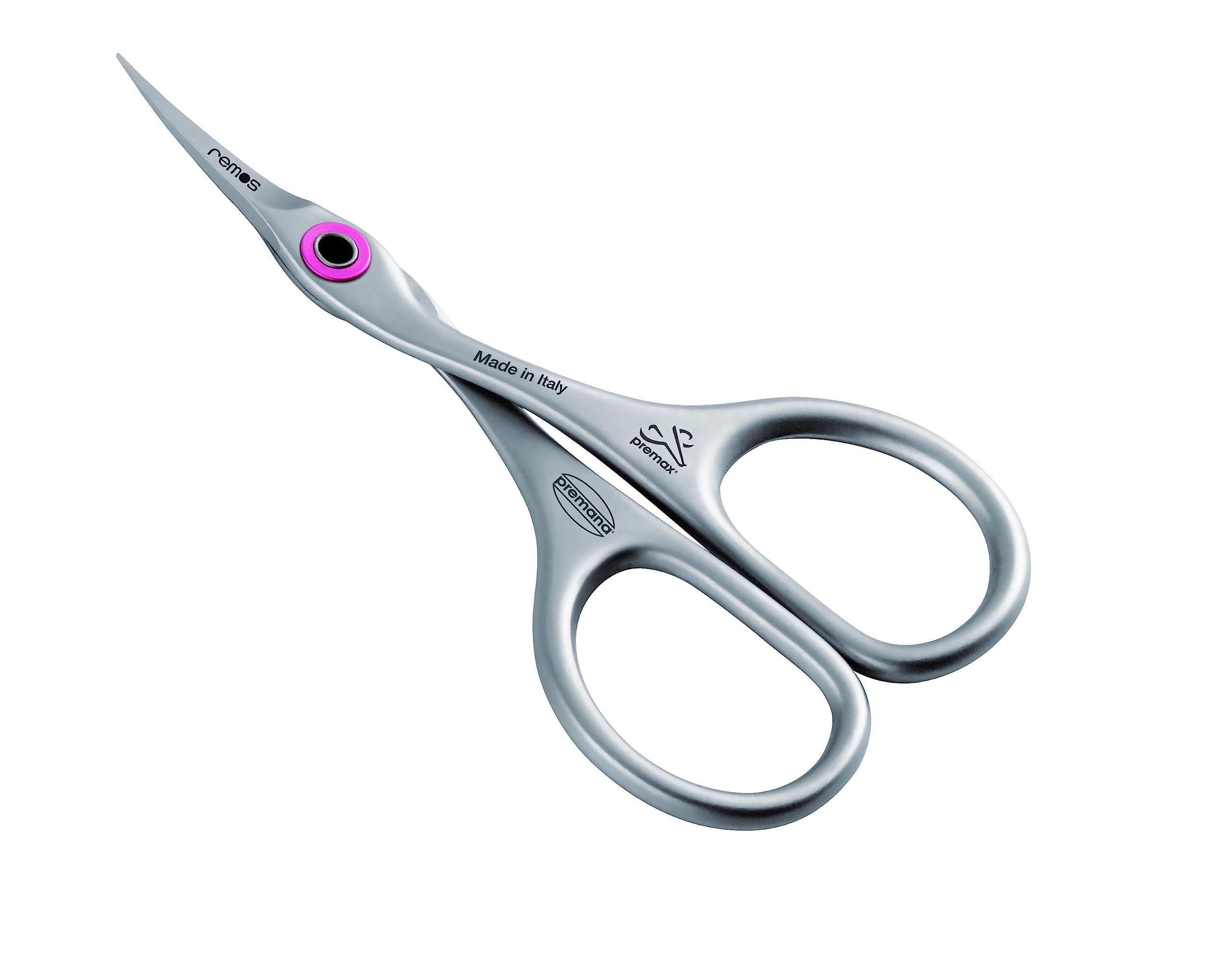 REMOS Nail & Cuticle Scissors Made of Stainless Steel - for Fingernails and cuticles - 9.5 cm