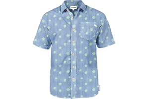 Tipsy Elves St Patrick's Day Shirts for Men - Casual Men's Short Sleeve Button Down Shirts - Green Clover Irish Shirts