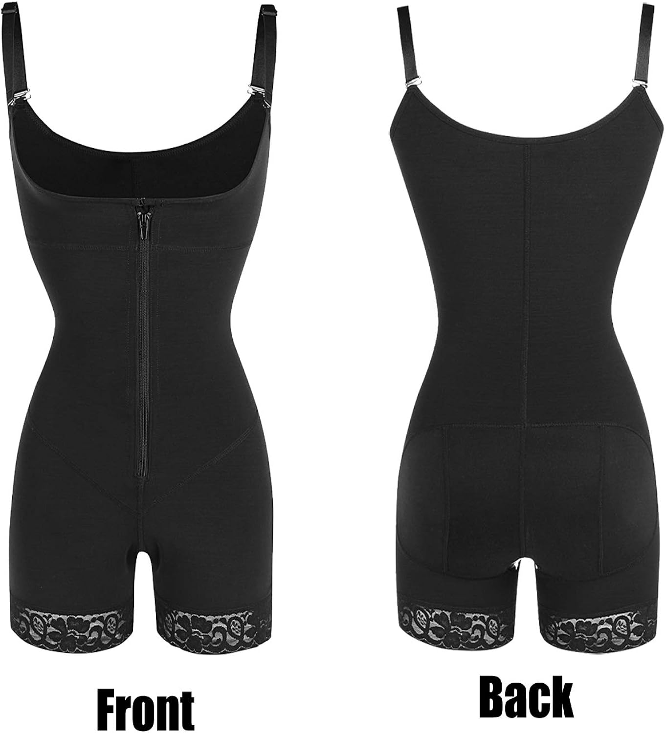 FeelinGirl Shapewear Body Shaper for Women Open Bust Tummy Control Butt Lifter Bodysuits at  Women’s Clothing store
