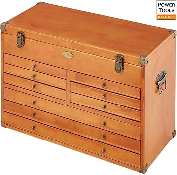 Clarke Cmw 9b 9 Drawer Wooden Machinist Tool Chest Amazon Co Uk