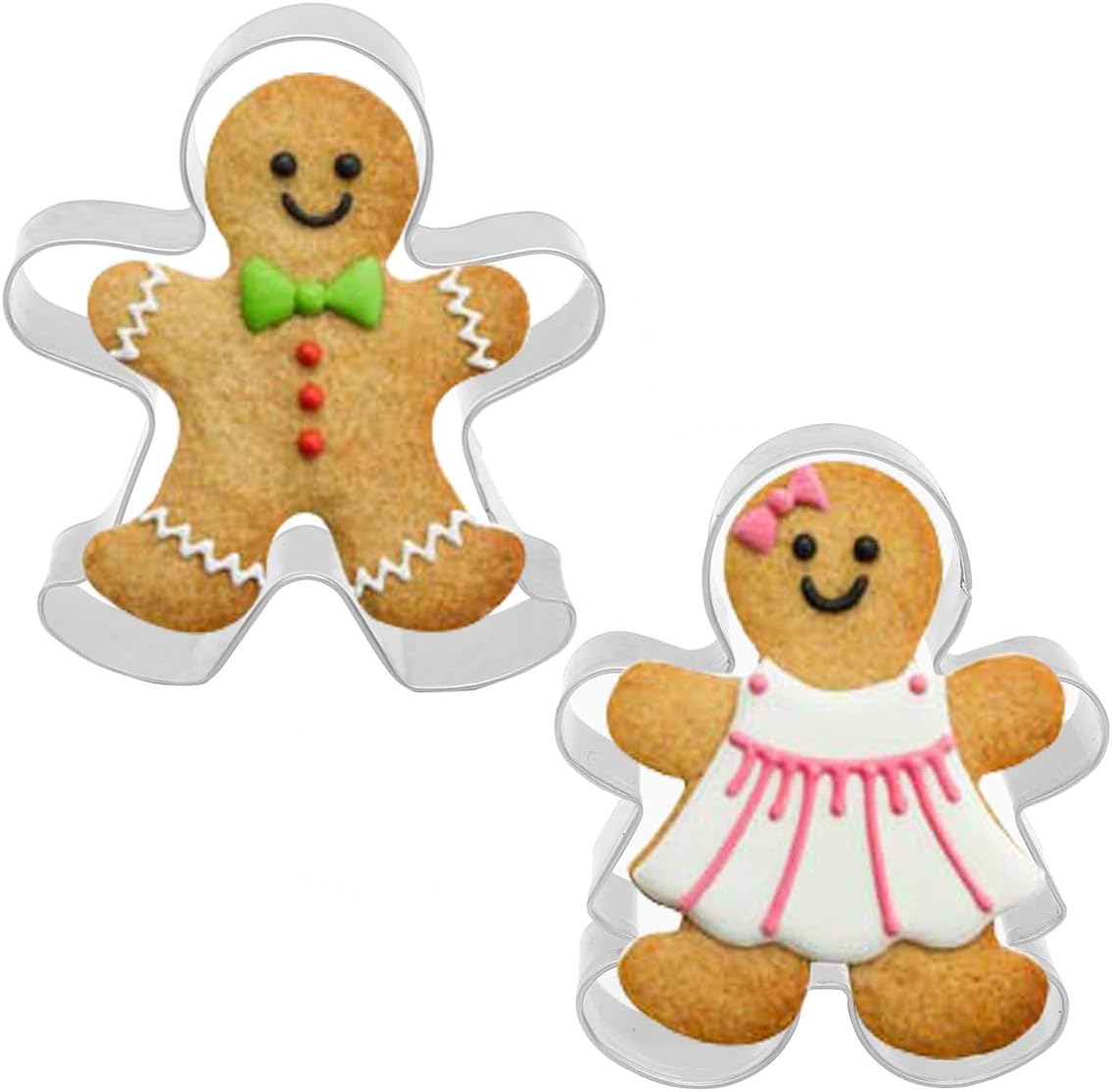 Gingerbread Man Cookie Cutter, Gingerbread Decor, Mini