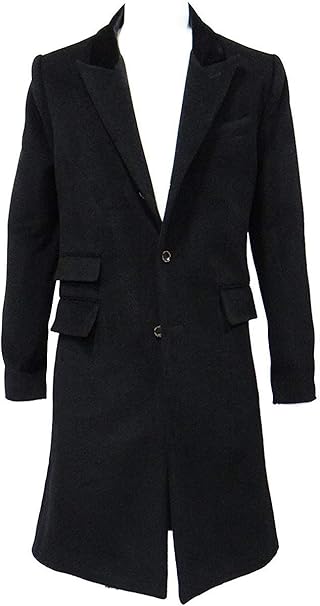 Amazon コート メンズ チェスターコート カシミヤ ロング 黒 Sサイズ 44 コート ジャケット 通販 Amazon コート メンズ チェスターコート カシミヤ ロング 黒 Sサイズ 44 コート ジャケット 通販