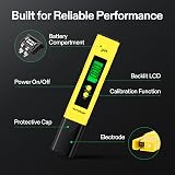 VIVOSUN Digital pH Meter 0.01pH High Accuracy Pen Type pH Tester UL Certified view 3
