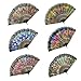 Windspeed Spanish Women Floral Folding Hand Fan Size 9