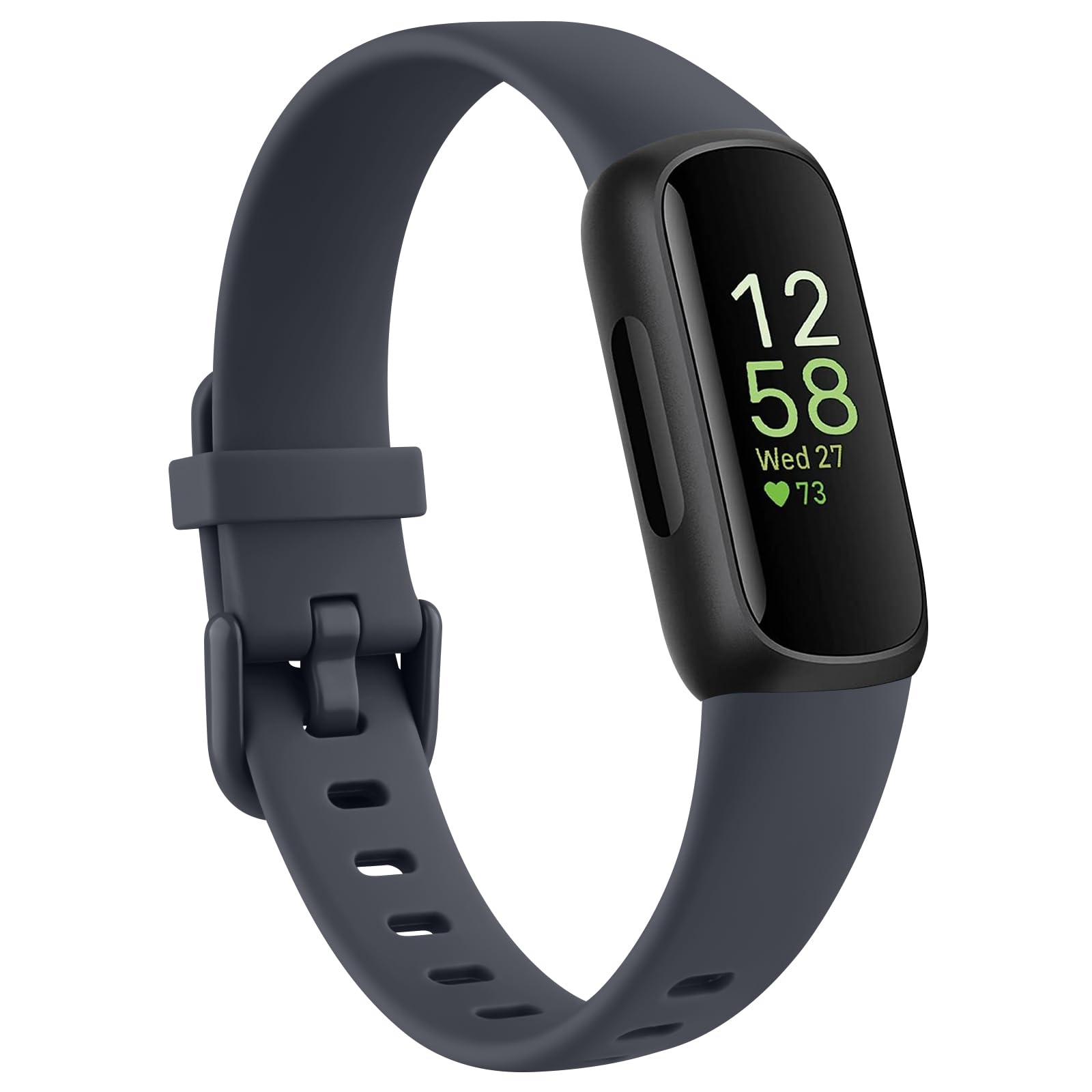 Tobfit Strap for Fitbit Inspire 3 - Soft Silicone Replacement Wristband Watchband Accessory (Midnight Blue)
