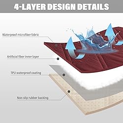 TOMORO Non-Slip Chair Sofa Slipcover