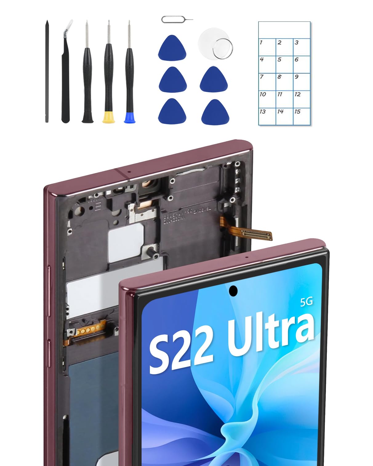 OLED for Samsung Galaxy S22 Ultra 5G Screen