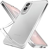 Silicone Clear Samsung Galaxy S25 Edge Case. Soft Slim-Fit Transparent TPU Silicone Samsung Galaxy S25 Edge Phone Case Cover. Ultra-Thin Design with a Comfortable Grip, Shockproof Protection.