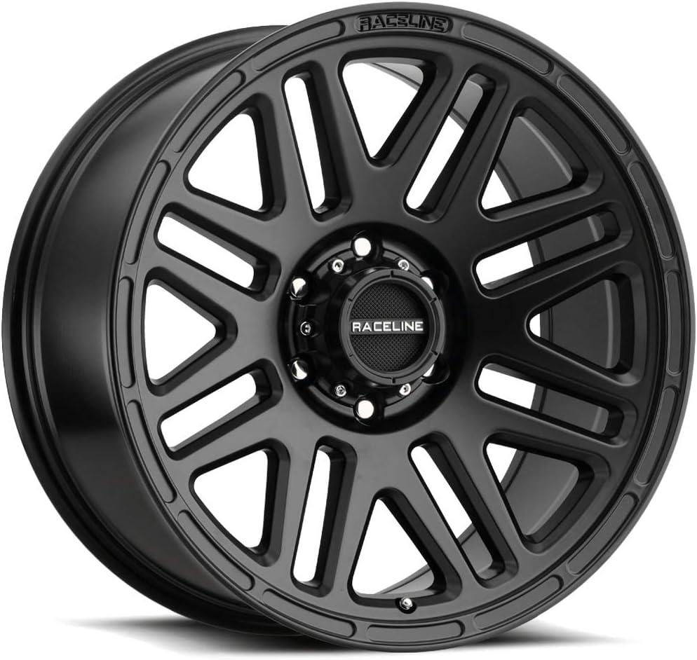 Raceline 944B Outlander 17x9 8x6.5" +0mm Satin Black Wheel Rim 17" Inch