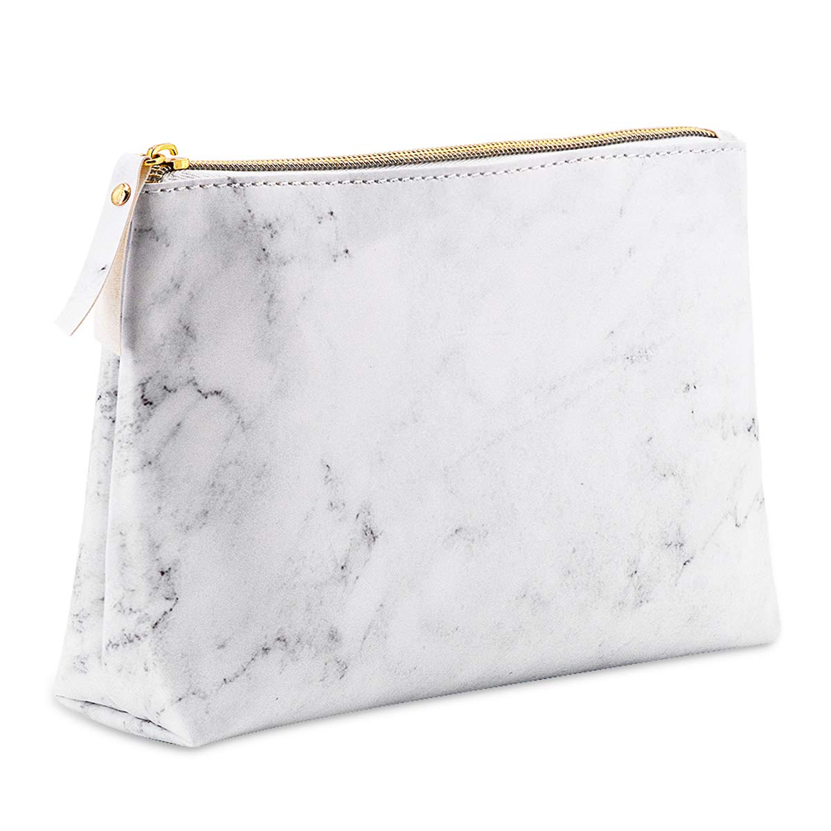 Bojly Cosmetic Bag,Travel Waterproof Toiletry Bag for Women Marble Makeup Multifunctional Foldable Storage Organizer for Work,office,Bathroom