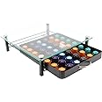 Flagship Pod Holder Drawer for Nespresso Capsule Holder Original Pod Holder Drawer Glass (42 Originalline Pods)