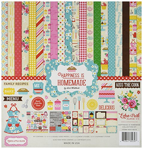 Echo Park Paper Company HIH118016 Happiness is Homemade Collection Kit