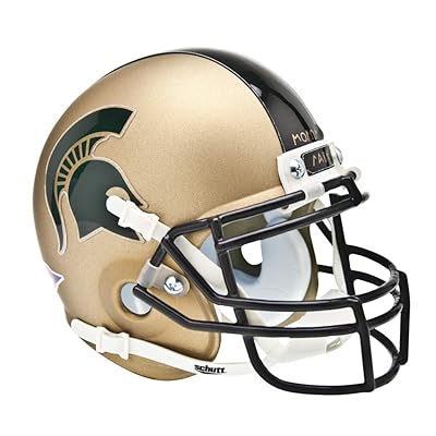 Schutt NCAA Michigan State Spartans Mini Authentic XP Football Helmet