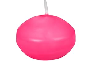 Zest Candle 24-Piece Floating Candles, 1.75-Inch, Hot Pink