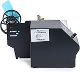 U.S. Solid Automatic Label Dispenser Rolls Fanfold Transparent Opaque 1-3" Core view 7