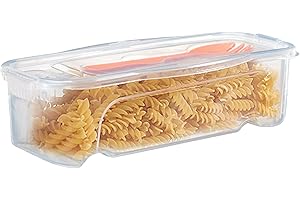 Microwave Pasta Cooker - Heat Resistant Ramen Cooker Microwavable | Ramen Bowl with Lid, Airtight Pasta Pot, Built-in Straine