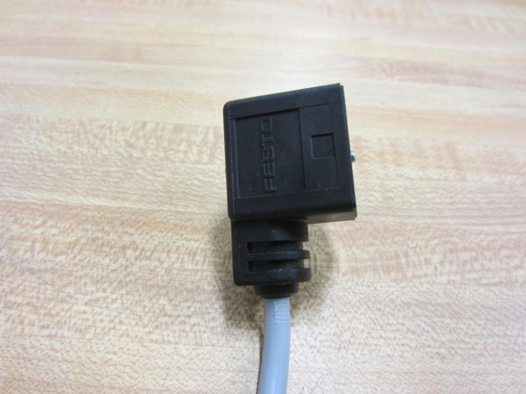 Festo 30935 KMF-1-24DC-2.5-Led Plug Socket with Cable, White - Image 5