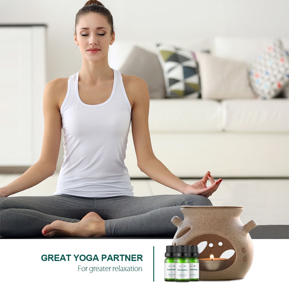 Aromatherapy Top 7 Essential Oils 100% Pure & Therapeutic-Grade, Essential Oil Set - Basic Sampler Gift Set & Kit (Rosemary, Lavender, Peppermint, Eucalyptus, Lemongrass, Orange, Tea Tree)