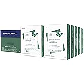 Hammermill Printer Paper, Premium Laser Print 24 lb, 8.5 x 11-10 Ream (5000 Sheets) - 98 Bright, Made in the USA, 104604C
