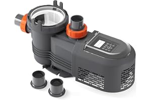 Varpoolfaye 2.5HP Variable Speed Pool Pump, 220V-240V, 10567GPH, Inground Pool Pump, High Flow Energy-Efficient Self Priming Above Ground Swimming Pool Pumps with Filter Basket