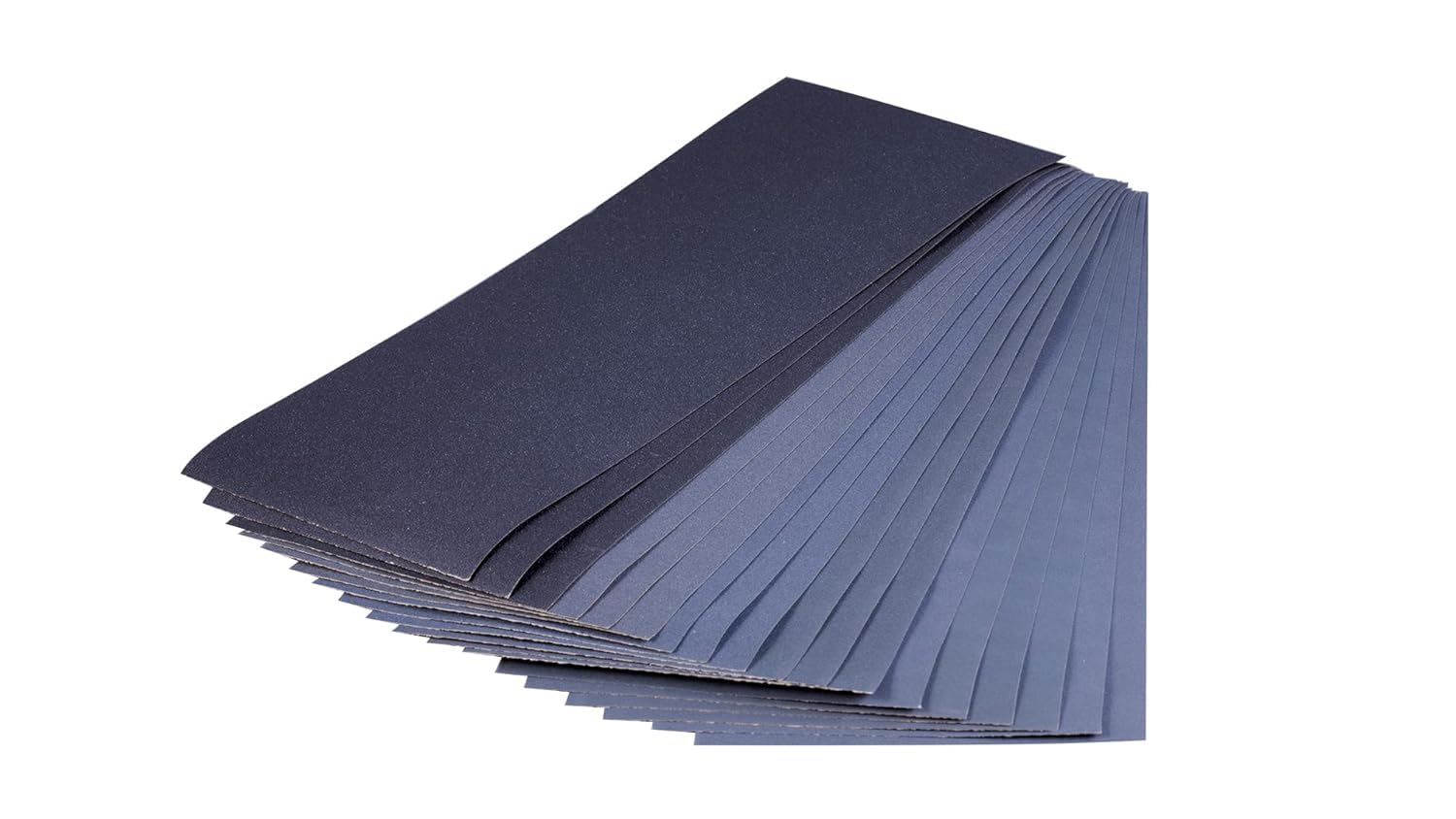 YoiYee 24PCS Wet & Dry Sandpaper Sheets, 23 x 9.5cm Coarse medium Fine Sand Paper Roll, 120/220/360/400/600/800/1000/1200/1500/2000/2500/3000 Assorted Grit for Wood/Metal/Plastic/Glass/Wall Sanding