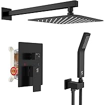 10x10cm Stainless Steel Floor Drain - Anti-Clogging Shower Drain For Bathroom Kitchen