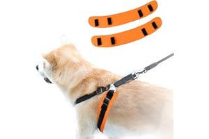 TINKARE Dog Harness Strap Cover Dog Harness Strap Wrap Dog Armpits Chest Protector Chest Strap Liner Padding Dog Strap Padding Prevents Rubbing and Chaffing