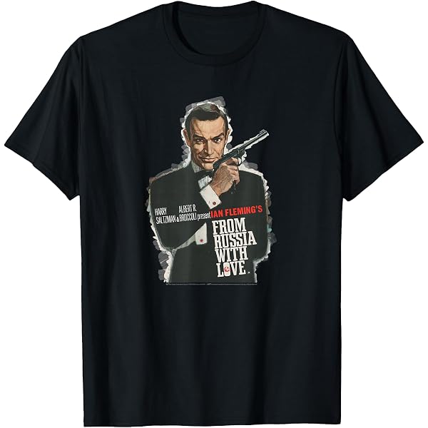 Amazon.com: Official James Bond 007 You Only Live Twice T-Shirt