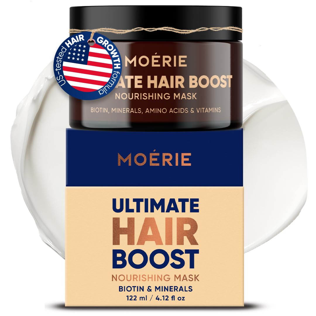 Haarwachstum Haarmaske gegen Haarausfall – Mit Biotin & Koffein – Fördert das Haarwachstum, stärkt die Haarwurzel und unterstützt kräftigeres Haar – Für Frauen & Männer