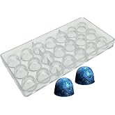 Goldbaking Bell Shape Chocolate Bonbon Mold Polycarbonate Truffle Mould Homemade Chocolates Covered Candy DIY Tool