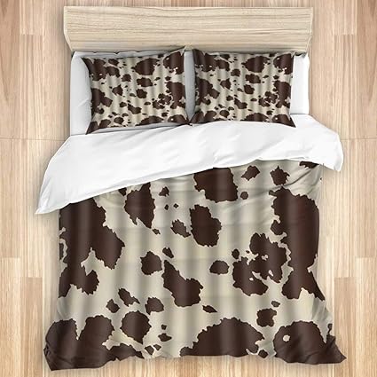 Jojun 3-teiliger Bettbezug, Schwarze und weiße Engelsflügel