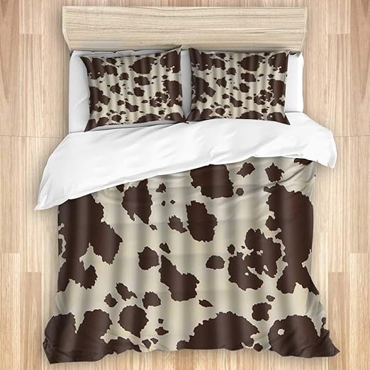 Jojun 3-teiliger Bettbezug, Schwarze und weiße Engelsflügel