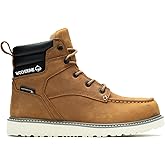 Wolverine Men's Trade Wedge 6" Moc Toe Construction Boot